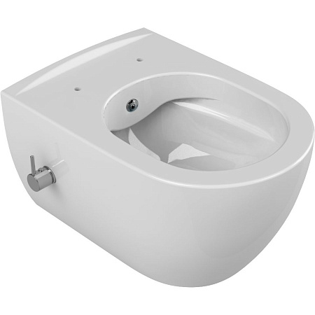 Унитаз подвесной Boheme Bianca 963-SET-2-W с функцией биде, белый