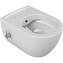 Унитаз подвесной Boheme Bianca 963-SET-2-W с функцией биде, белый - фото 2