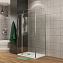 Душевой уголок Allen Brau Priority 3.31010.00 + 3.31019.00 140x100 хром - фото 1