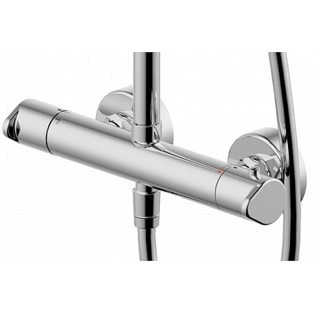 Душевая стойка Bravat Waterfall F939114C-A5-RUS хром