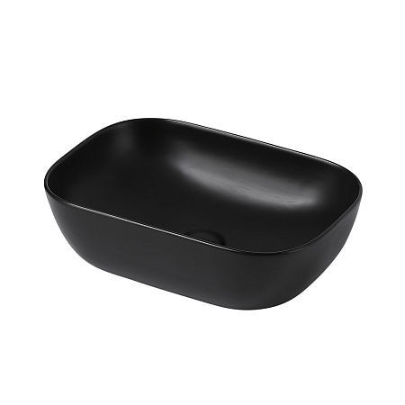 Раковина накладная ABBER Rechteck AC2200MB черный матовый