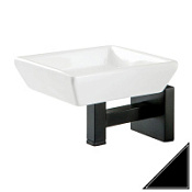 Мыльница Stil Haus Urania U09(23-NEOP) черный матовый