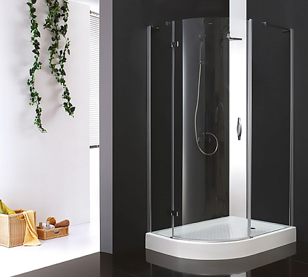 Душевой уголок Cezares Bergamo BERGAMO-RH-1-120/90-C-Cr-L(-R)