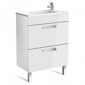 Тумба с раковиной Roca Debba ZRU9302708 60 см, белый
