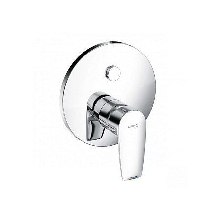 Смеситель Kludi Pure&Solid 346590575 для ванны и душа, хром
