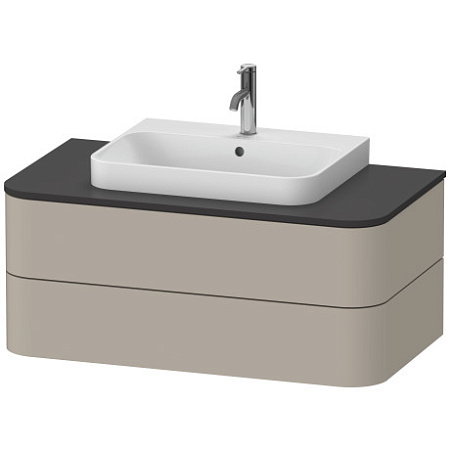 Тумба под раковину Duravit Happy D.2 Plus HP496106060 100 серо-коричневый лак