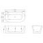 Акриловая ванна BelBagno BB405-1700-800 170x80 белый - фото 3