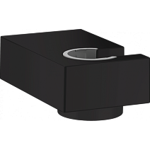 Держатель Hansgrohe Porter E 28387670 для душа, черный матовый Держатель Hansgrohe Porter E 28387670 для душа, черный матовый