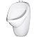 Писсуар beWash Eri 37108201 белый