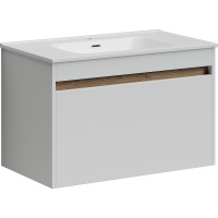 Тумба с раковиной Sancos Smart 80 SM80W белый