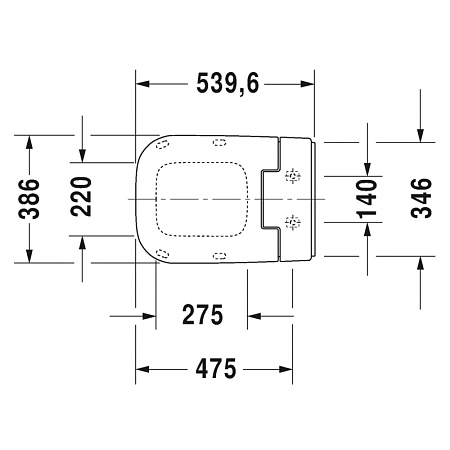 Крышка-сиденье Duravit SensoWash Slim 611400002000300