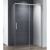 Душевой уголок Cezares Duet Soft DUET SOFT-M-AH-1-110/80-C-Cr прозрачное стекло/ профиль хром
