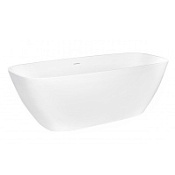 Ванна из искусственного камня NTBagno Bergamo NT202 170х72 белый матовый