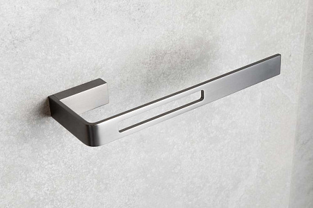 Полотенцедержатель Boheme Q 10945-GM оружейная сталь