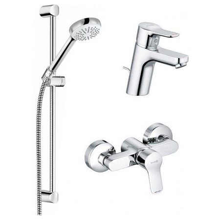 Душевой комплект Kludi Pure&Easy 378450565 хром