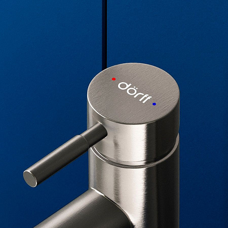 Смеситель Dorff Logic D3002102SS для раковины нержавеющая сталь