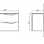 Раковина BelBagno Clima BB13100L 100 белая - фото 2