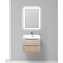 Мебель для ванной BelBagno Marino MARINO-600-2C-SO-RG-P 60 rovere grigio - фото 1