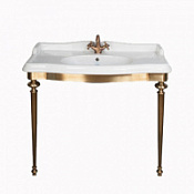 Консоль с раковиной Tiffany World Bristol 105 бронза