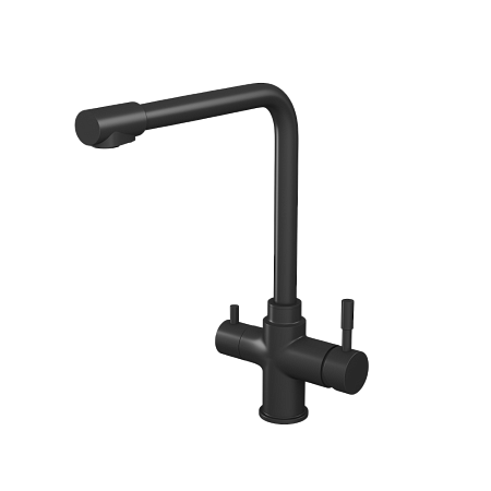 Смеситель для кухонной мойки RUSH Без серии MS9035-33Black черный