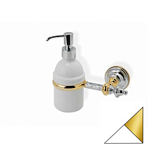Дозатор для жидкого мыла Stil Haus Giunone G30(04) белый/золото Дозатор для жидкого мыла Stil Haus Giunone G30(04) белый/золото