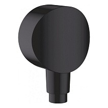 Шланговое подключение Hansgrohe Fixfit 26453670 черный матовый
