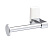 Держатель туалетной бумаги WasserKRAFT Leine K-5096WHITE хром/белый