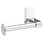 Держатель туалетной бумаги WasserKRAFT Leine K-5096WHITE хром/белый - фото 1