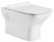 Унитаз подвесной Aquanet Cube-W 00210761 с сидением Soft Close Унитаз подвесной Aquanet Cube-W 00210761 с сидением Soft Close