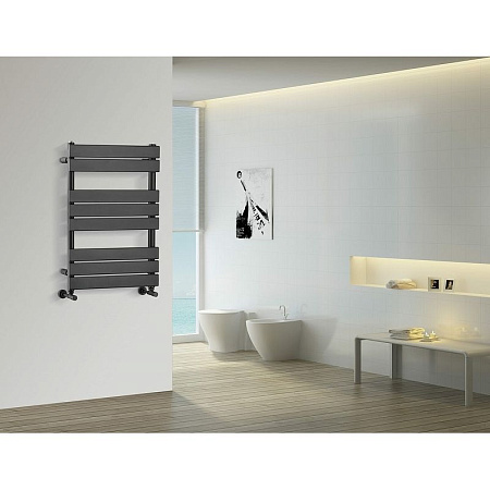 Полотенцесушитель водяной Boheme Venturo 720-B 80х55 см черный