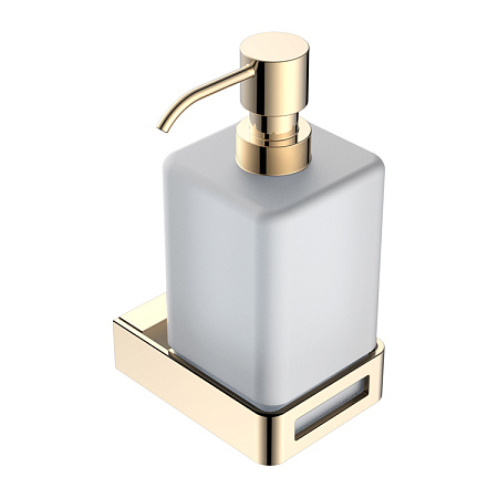 Дозатор для жидкого мыла Boheme Q 10957-G золото