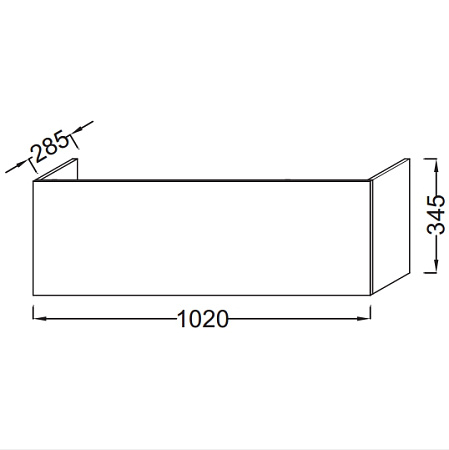 Каркас для тумбы Jacob Delafon Odeon Up 102
