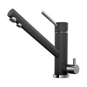 Смеситель Omoikiri Tonami-BL 4994058 для кухонной мойки, черный