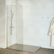 Душевая перегородка RGW Walk In WA-010W 90x195 прозрачное/белый