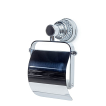 Держатель туалетной бумаги Boheme Aura 10241-CR с крышкой, хром