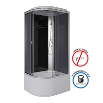 Душевая кабина Niagara Eco E100/70/40R/TN 100x70x215 R стекло тонированное/профиль серебро