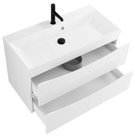 Тумба под раковину BelBagno Marino MARINO-750-2C-SO-BO-P 75 bianco opaco
