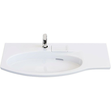 Раковина Kerama Marazzi Riva RV.wb.100Lh L белый глянцевый