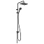 Душевая стойка Hansgrohe Vernis Shape 26282670 черный матовый