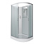 Душевая кабина Niagara Classic NG-3312-14LBK 120x80x200 стекло матовое/профиль серебро