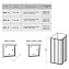 Душевой уголок Ravak Supernova ASRV3-90 15V70102Z1+ ASRV3-90 15V70102Z1 Transparent, белый - фото 2