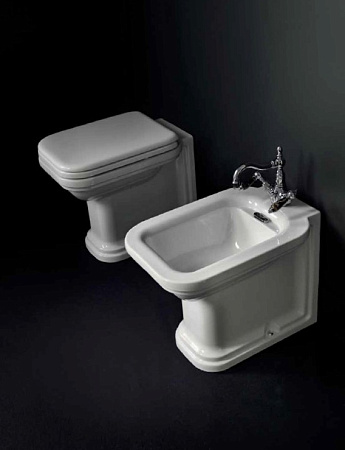 Биде напольное Kerasan Waldorf 4121K1bi/cr*1 55 см