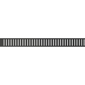 Решетка AlcaPlast PURE-300BLACK черный матовый Решетка AlcaPlast PURE-300BLACK черный матовый