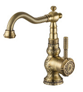 Смеситель Zorg Antic A 309U-BR для раковины, бронза