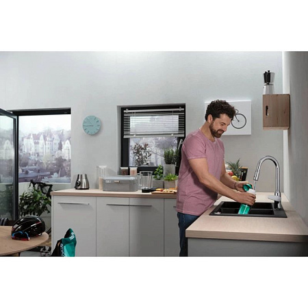Смеситель Hansgrohe Focus M42 71800000 для кухонной мойки