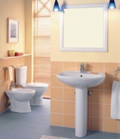 Раковина Gustavsberg Saval 2.0 7G116001 60 cм белая