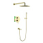 Душевой комплект Timo Saona SX-2379/17SM золото матовое