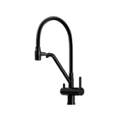 Смеситель для кухонной мойки Sancos Dora SC4003MB черный матовый