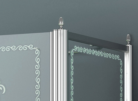 Душевая дверь в нишу Cezares Retro RETRO-B-13-150-CP-Cr-L 150 L