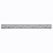 Решетка Tece TECEdrainline Lines 600821 80 нержавеющая сталь матовая